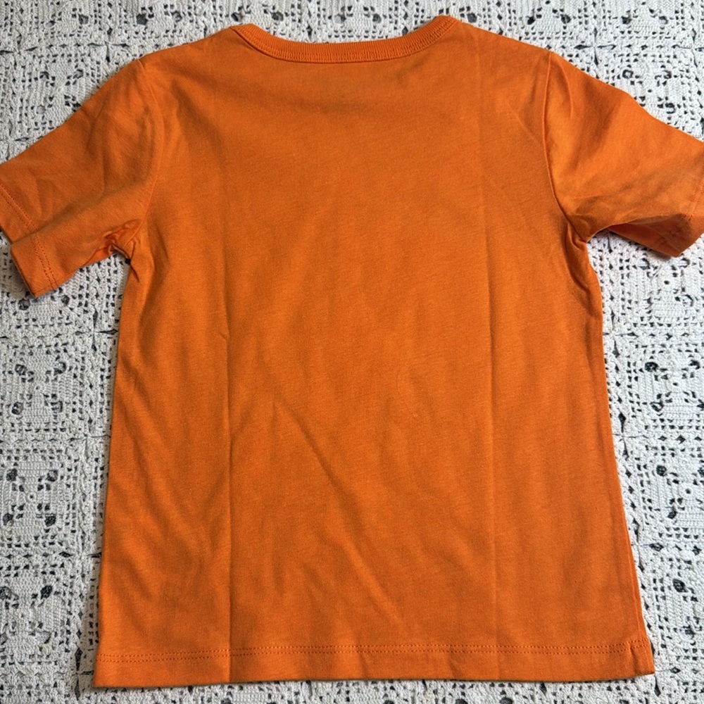 The Children's Place Vibrant Orange and Yellow Short Sleeve Tees Lot of 2 - Picture 4 of 8